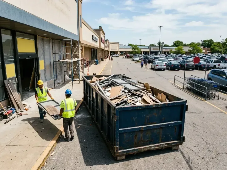 retail-store-renovation-debris-003 — frequently asked questions, Roll-off Dumpster Rentals in Berrien Springs, MI